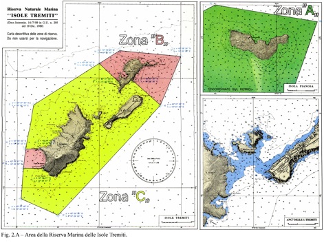 MAPPA ISOLE TREMITI