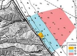 mappa torre cerrano