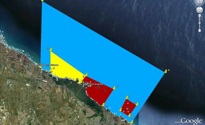 mappa torre guaceto
